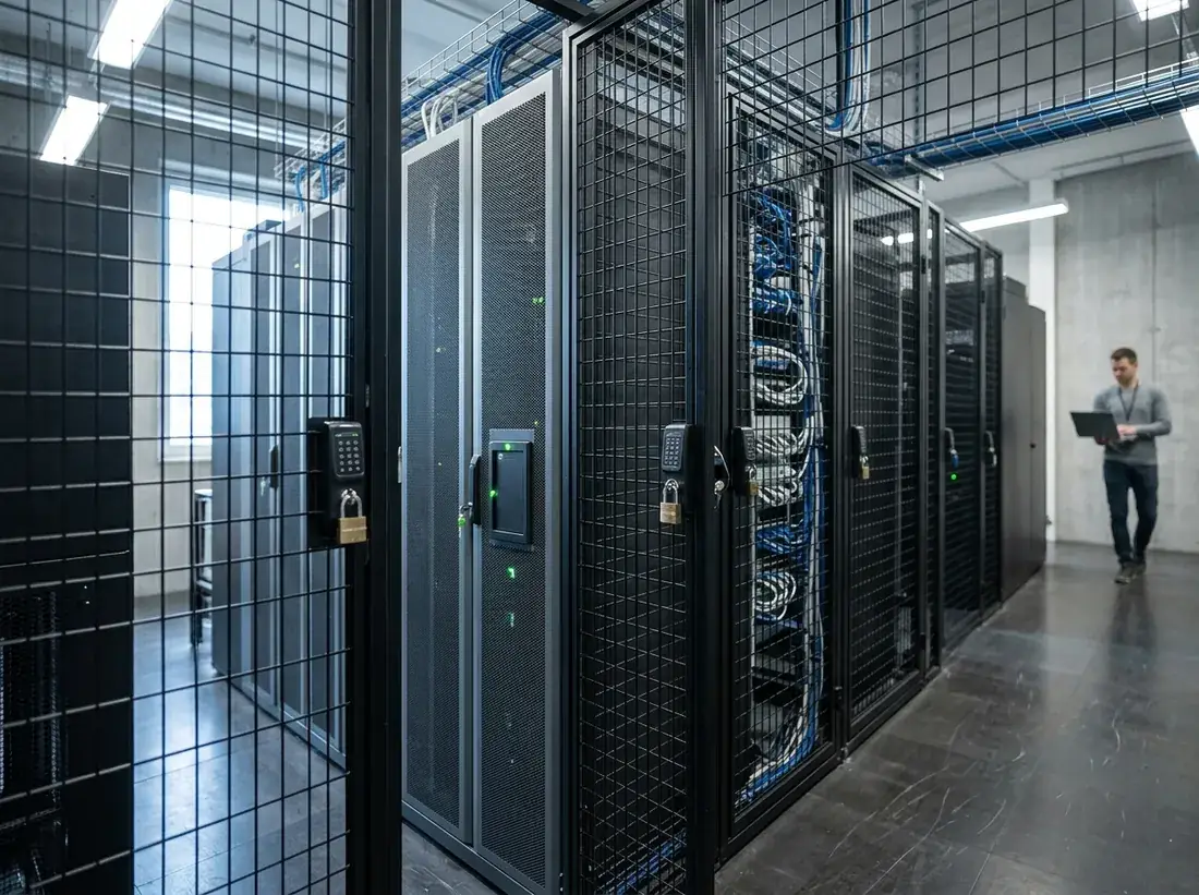 Baies serveurs sécurisées dans le datacenter Global SP
